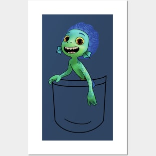 Sea Monster Pocket Buddy Posters and Art